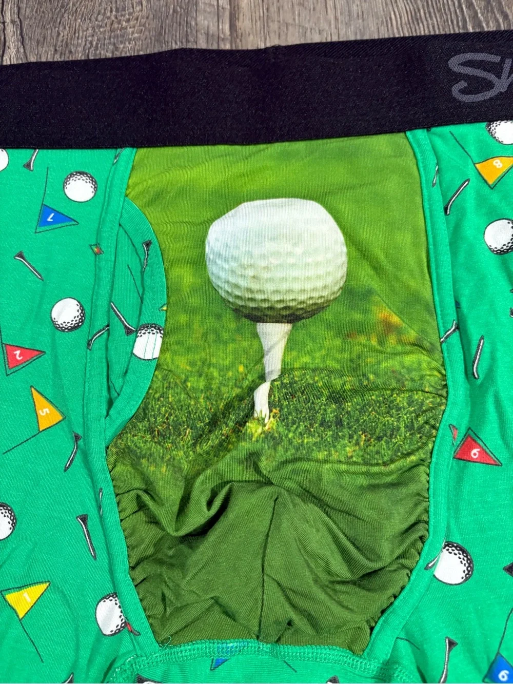 SHINESTY The Front Nine - Golf Ball Hammock Pouch Underwear
